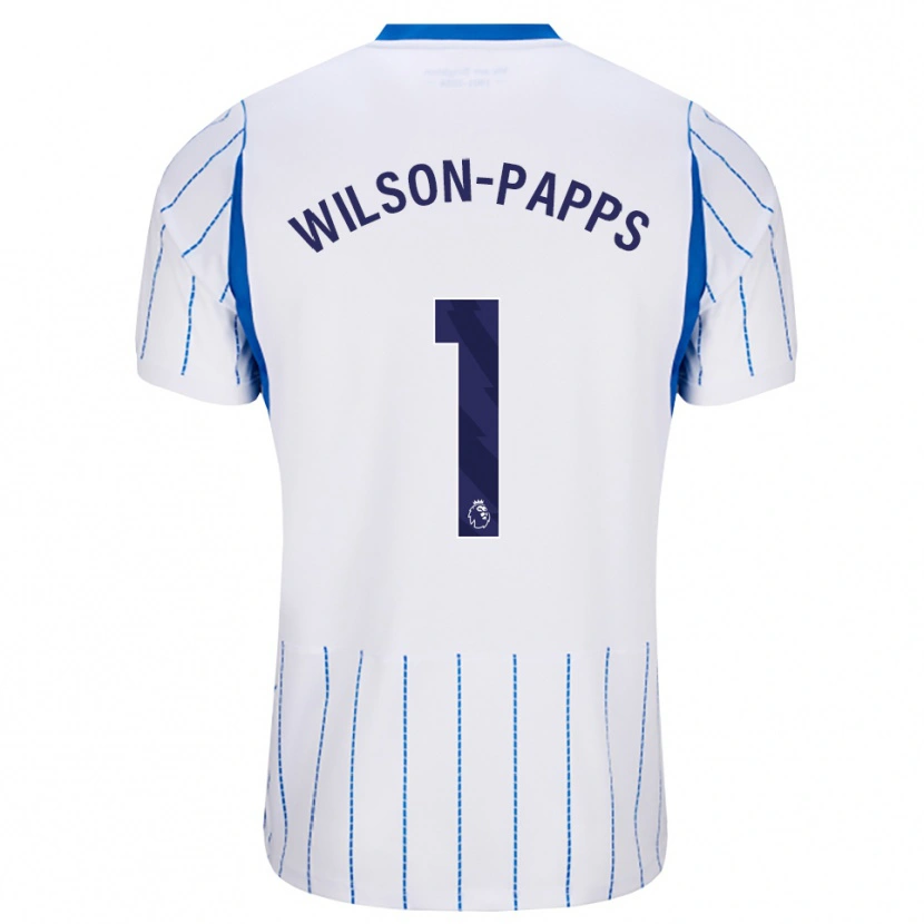 Danxen Mulher Camisola Charlie Wilson-Papps #1 Dodgerblue Branco Alternativa 2026/27 Camisa Brasil
