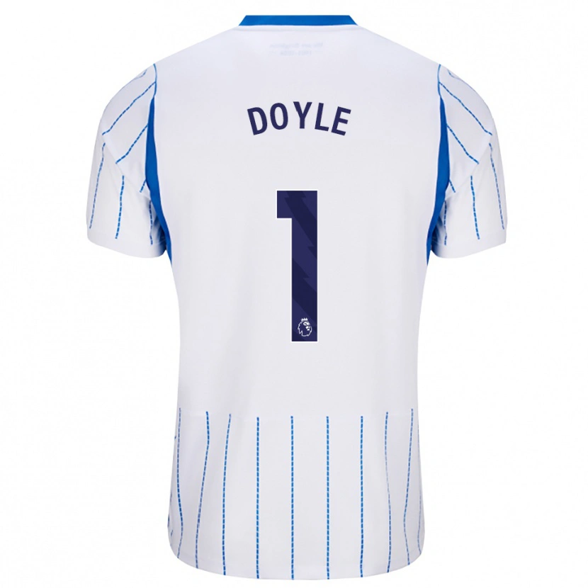 Danxen Mulher Camisola Liam Doyle #1 Dodgerblue Branco Alternativa 2026/27 Camisa Brasil