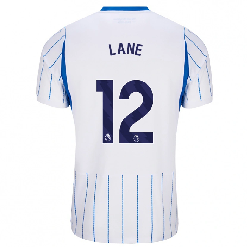 Danxen Mulher Camisola Darius Lane #12 Dodgerblue Branco Alternativa 2026/27 Camisa Brasil