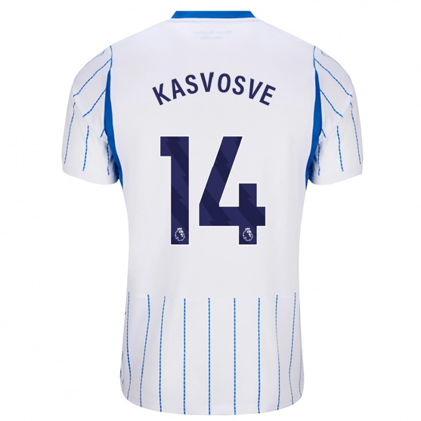 Danxen Mulher Camisola Henry Kasvosve #14 Dodgerblue Branco Alternativa 2026/27 Camisa Brasil