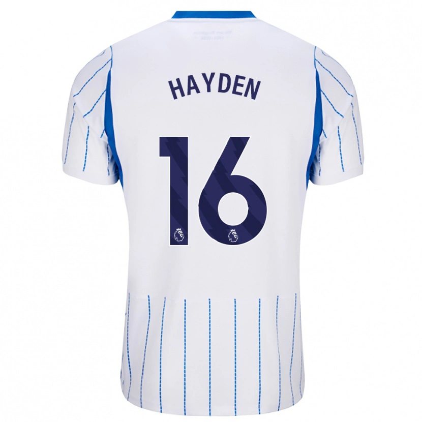 Danxen Mulher Camisola Matthew Hayden #16 Dodgerblue Branco Alternativa 2026/27 Camisa Brasil