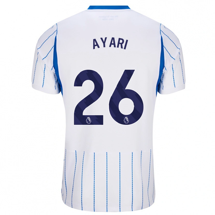 Danxen Mulher Camisola Yasin Ayari #26 Dodgerblue Branco Alternativa 2026/27 Camisa Brasil