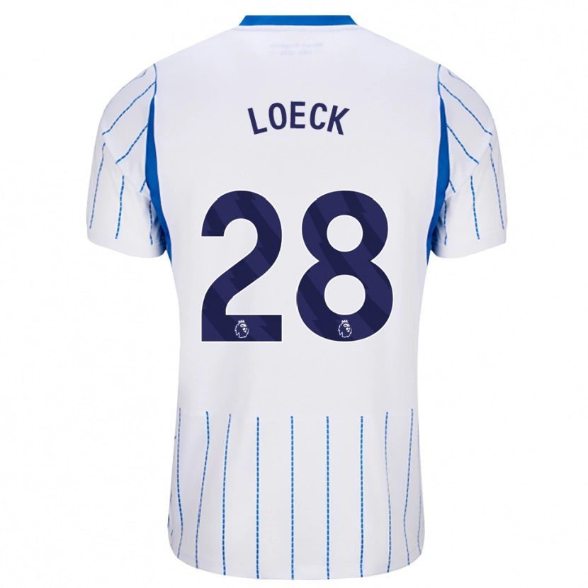 Danxen Mulher Camisola Melina Loeck #28 Dodgerblue Branco Alternativa 2026/27 Camisa Brasil