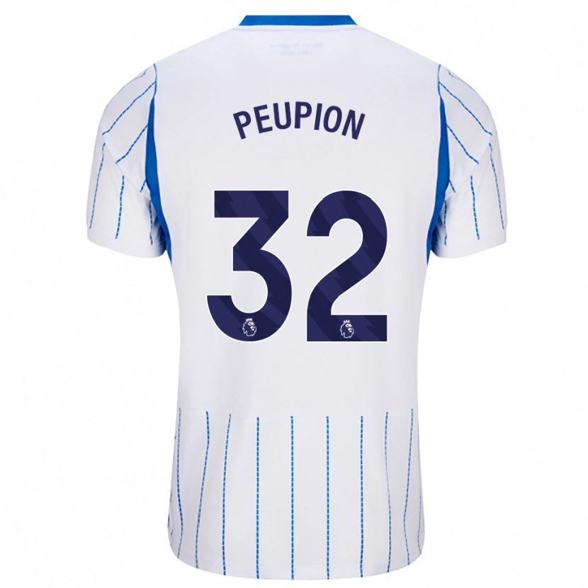 Danxen Mulher Camisola Cameron Peupion #32 Dodgerblue Branco Alternativa 2026/27 Camisa Brasil