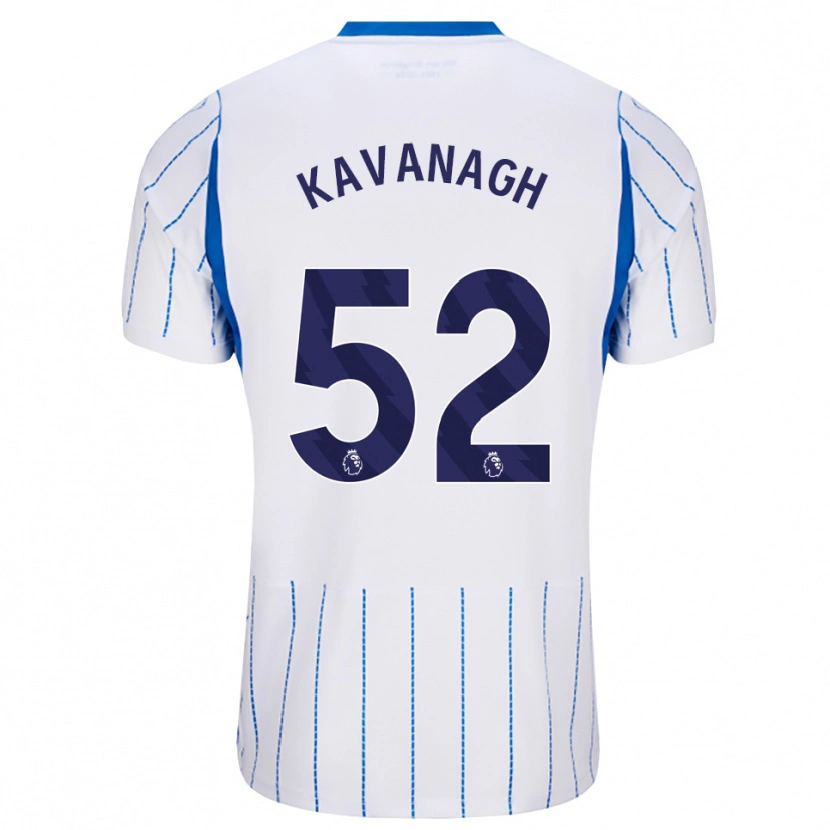 Danxen Mulher Camisola Leigh Kavanagh #52 Dodgerblue Branco Alternativa 2026/27 Camisa Brasil