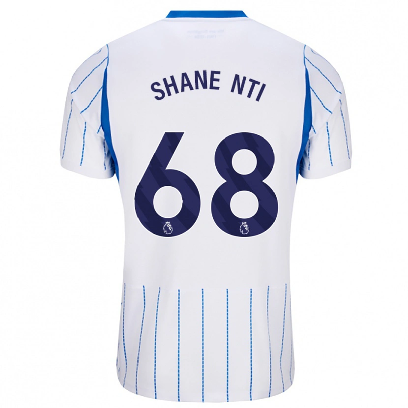 Danxen Mulher Camisola Shane Nti #68 Dodgerblue Branco Alternativa 2026/27 Camisa Brasil