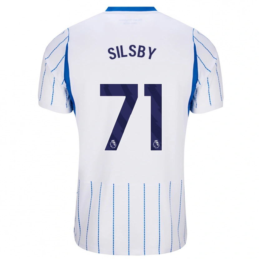 Danxen Mulher Camisola Tyler Silsby #71 Dodgerblue Branco Alternativa 2026/27 Camisa Brasil