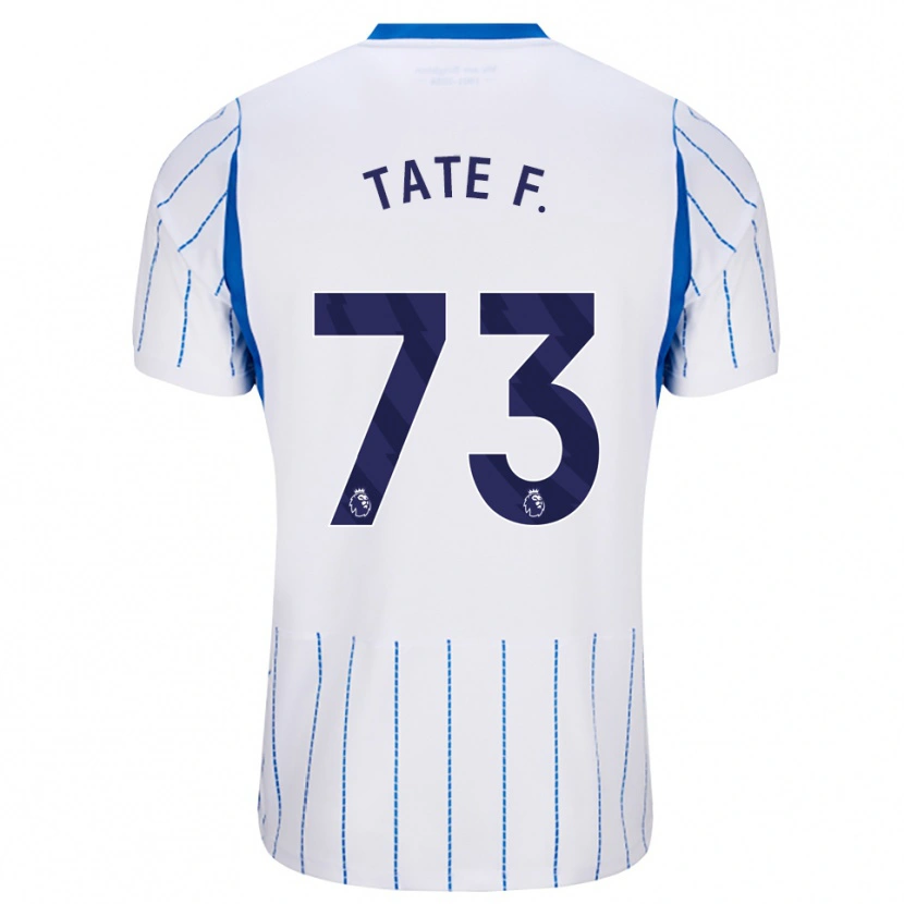 Danxen Mulher Camisola Tate Ferdinand #73 Dodgerblue Branco Alternativa 2026/27 Camisa Brasil