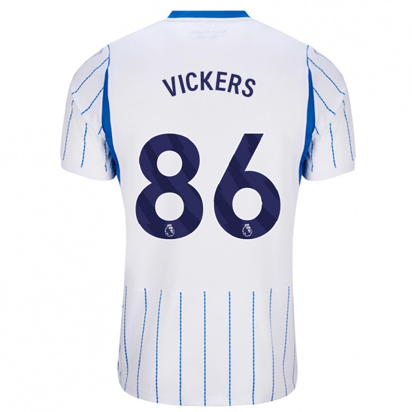 Danxen Mulher Camisola Jacob Vickers #86 Dodgerblue Branco Alternativa 2026/27 Camisa Brasil