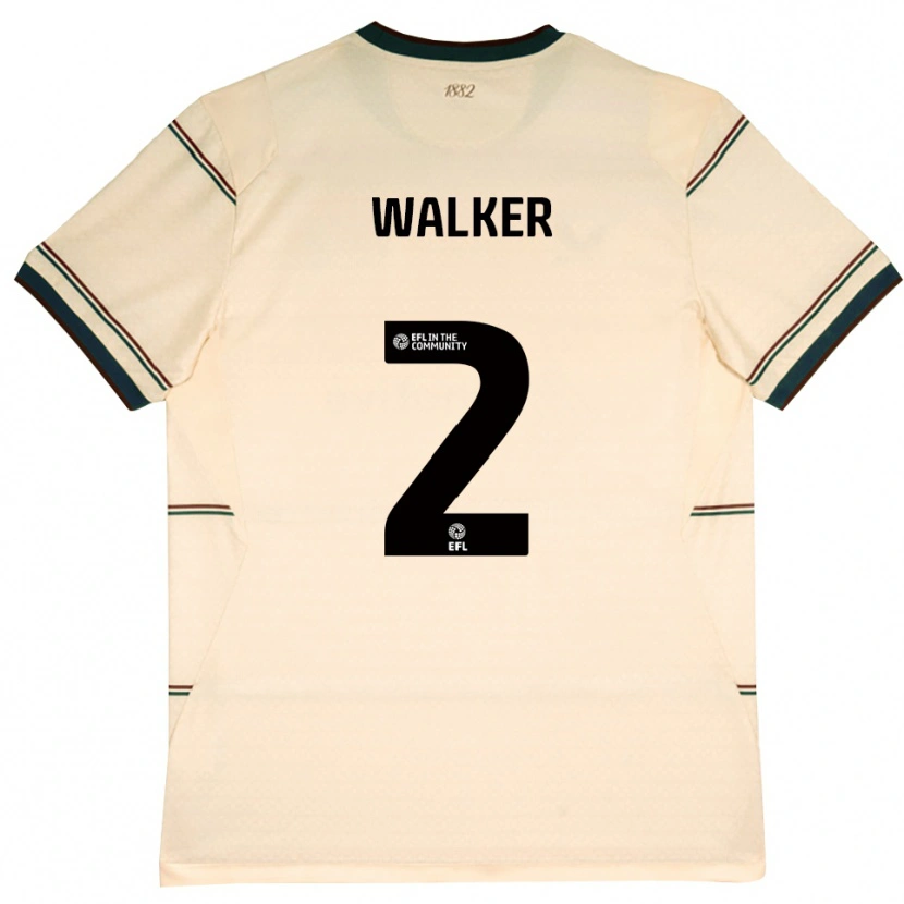 Danxen Mulher Camisola Kyle Walker #2 Beige Borgonha Alternativa 2026/27 Camisa Brasil