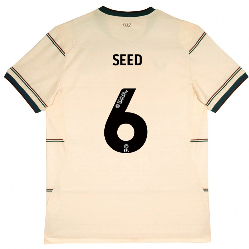 Danxen Mulher Camisola Helen Seed #6 Beige Borgonha Alternativa 2026/27 Camisa Brasil