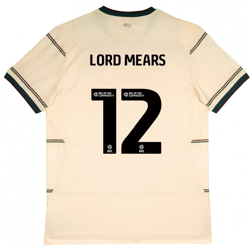 Danxen Mulher Camisola Rhema Lord-Mears #12 Beige Borgonha Alternativa 2026/27 Camisa Brasil