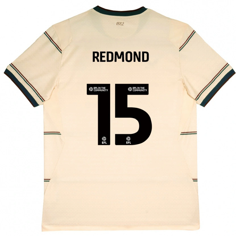 Danxen Mulher Camisola Nathan Redmond #15 Beige Borgonha Alternativa 2026/27 Camisa Brasil