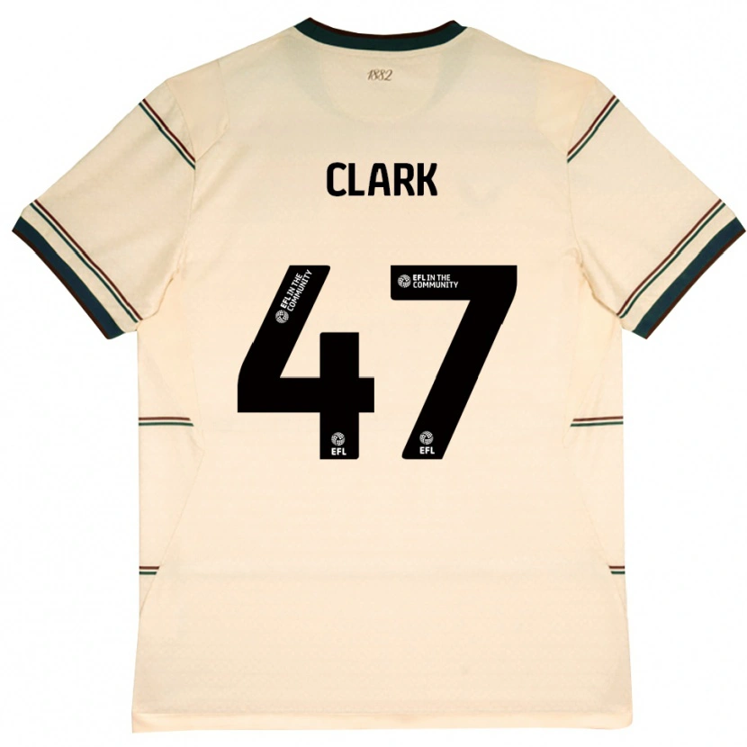 Danxen Mulher Camisola Ellis Clark #47 Beige Borgonha Alternativa 2026/27 Camisa Brasil