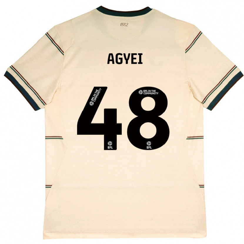 Danxen Mulher Camisola Enock Agyei #48 Beige Borgonha Alternativa 2026/27 Camisa Brasil