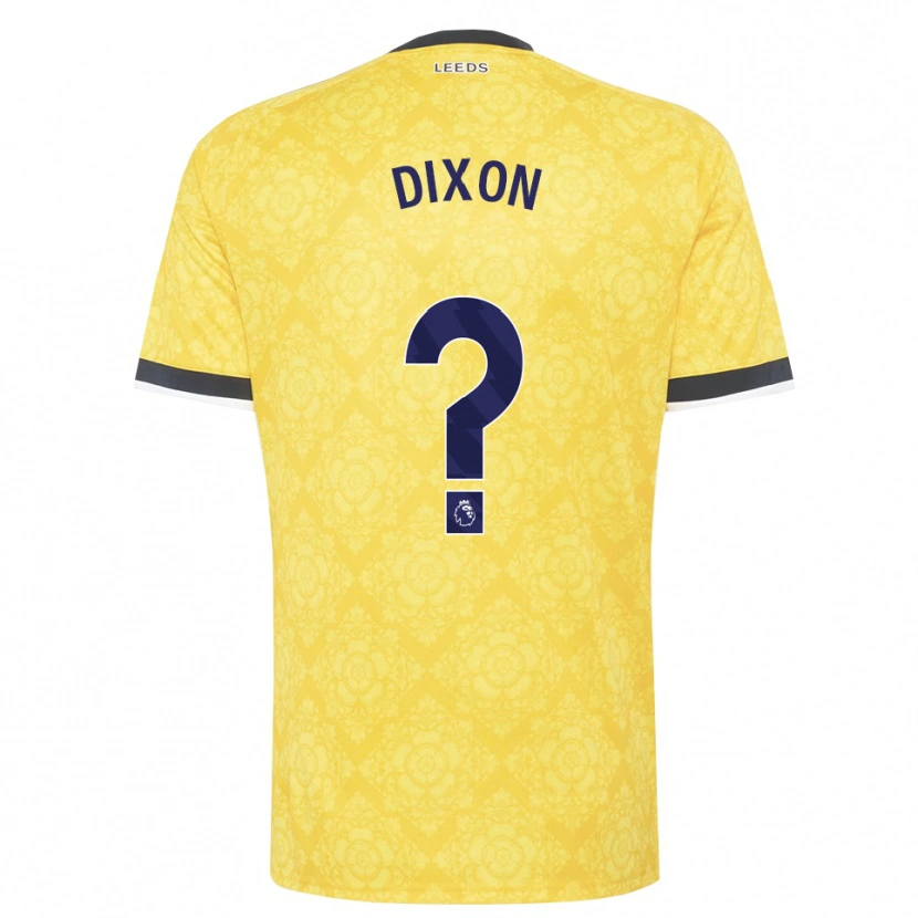 Danxen Mulher Camisola Chloe Dixon #0 Amarelo Branco Preto Alternativa 2026/27 Camisa Brasil