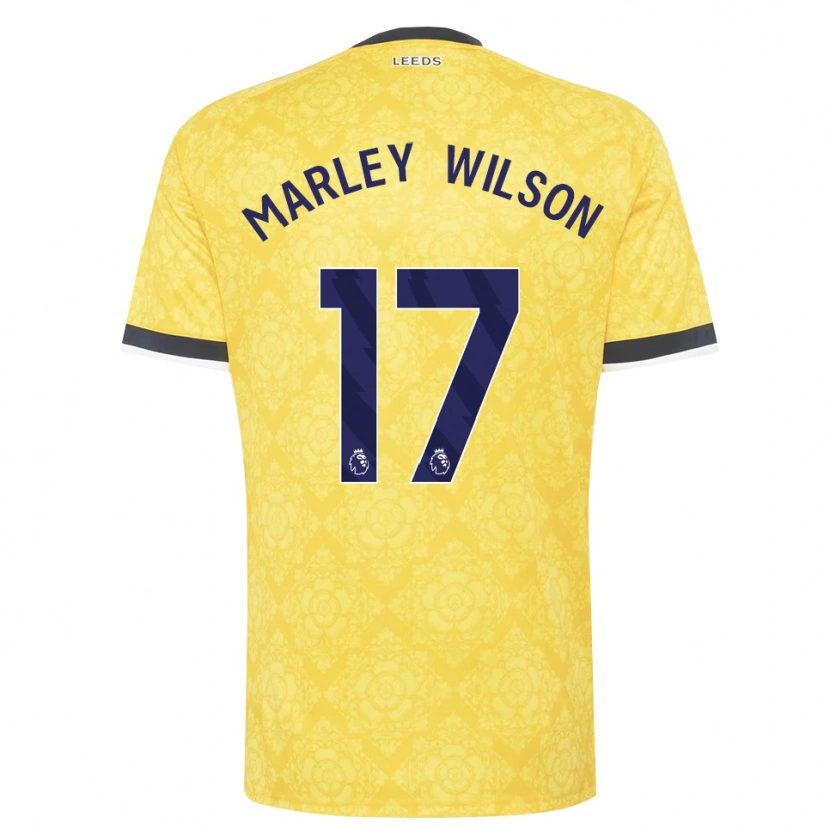 Danxen Mulher Camisola Marley Wilson #17 Amarelo Branco Preto Alternativa 2026/27 Camisa Brasil
