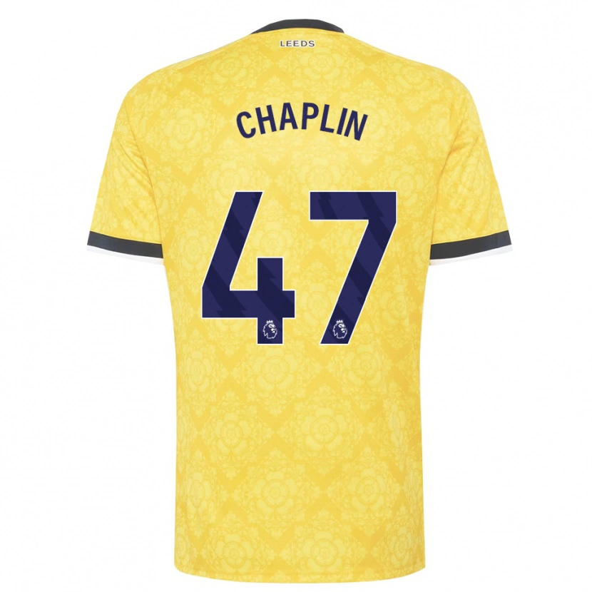 Danxen Mulher Camisola Rhys Chadwick #47 Amarelo Branco Preto Alternativa 2026/27 Camisa Brasil