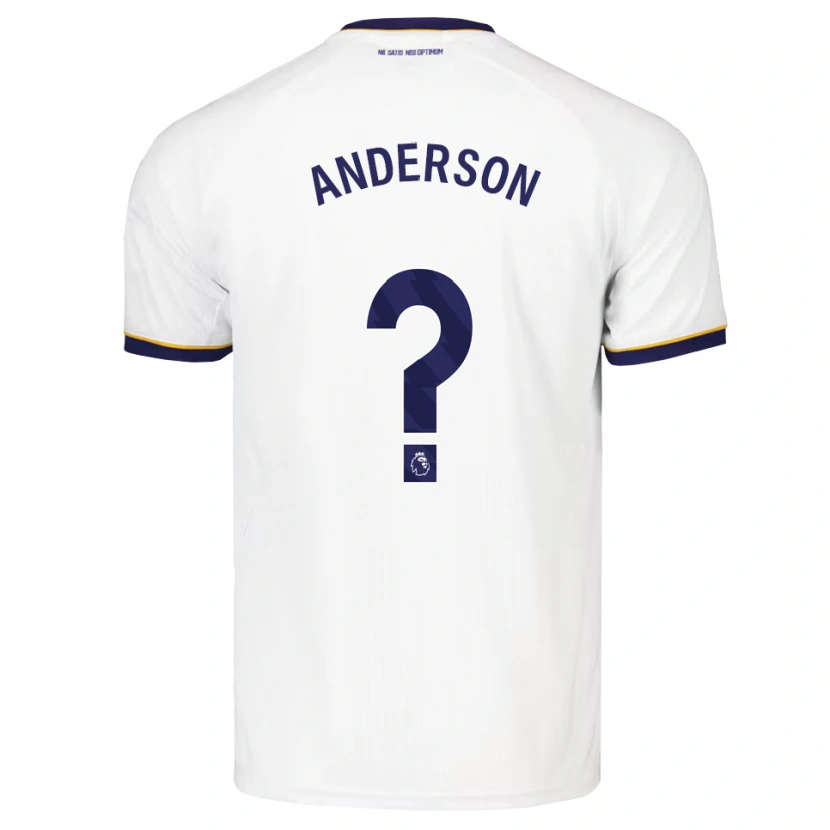 Danxen Mulher Camisola Joseph Anderson #0 Midnightblue Branco Amarelo Alternativa 2026/27 Camisa Brasil