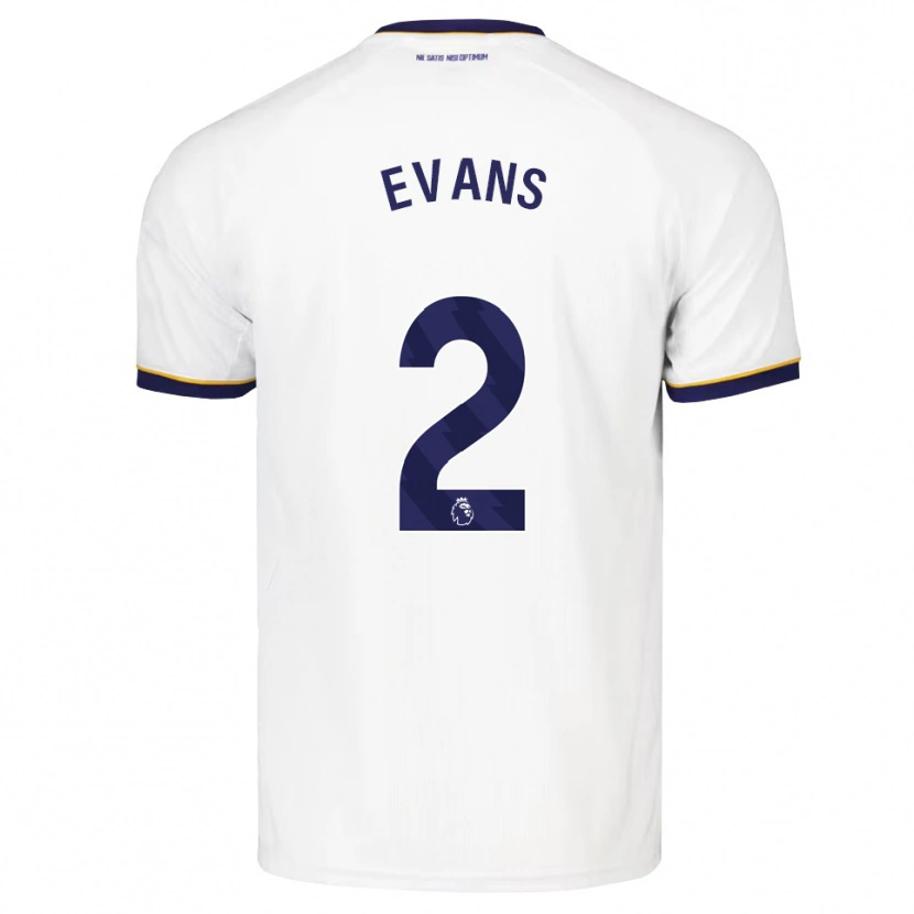 Danxen Mulher Camisola Lewis Evans #2 Midnightblue Branco Amarelo Alternativa 2026/27 Camisa Brasil