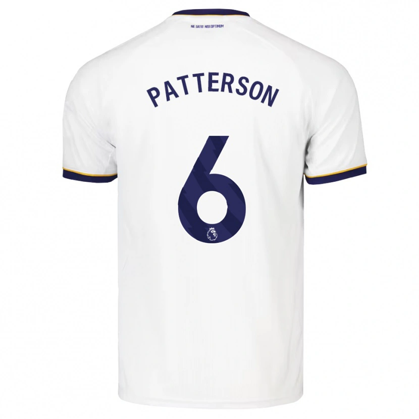 Danxen Mulher Camisola Jack Patterson #6 Midnightblue Branco Amarelo Alternativa 2026/27 Camisa Brasil