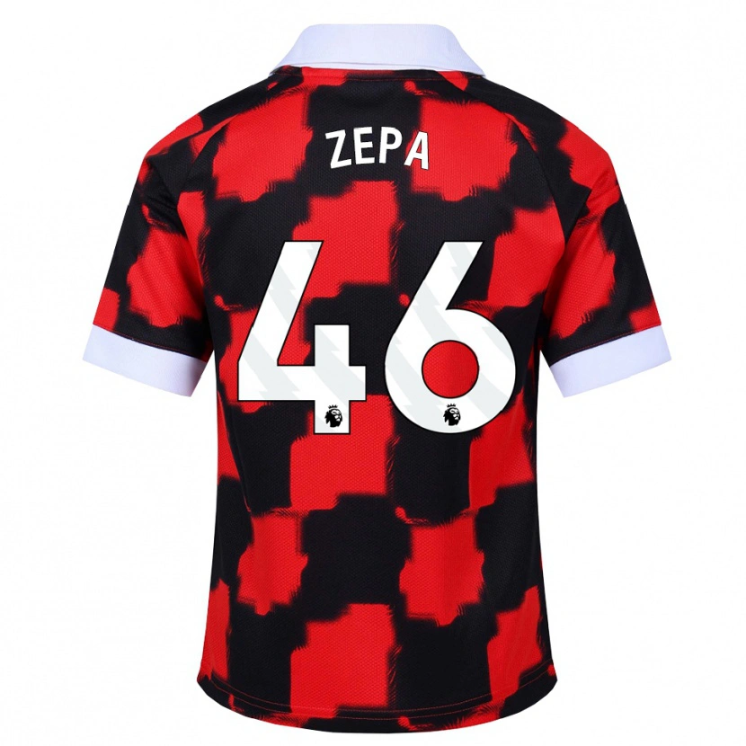 Danxen Mulher Camisola Macauley Zepa #46 Vermelho Branco Preto Alternativa 2026/27 Camisa Brasil