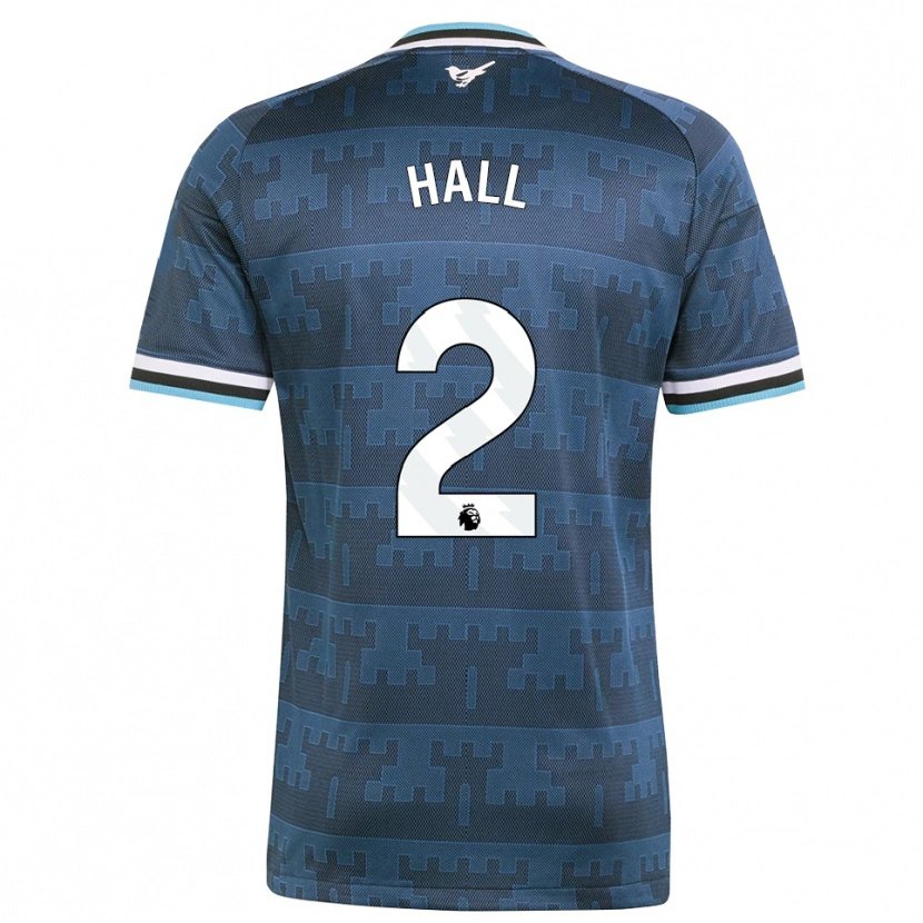 Danxen Mulher Camisola Eli Hall #2 Amarelo Preto Azul Alternativa 2026/27 Camisa Brasil