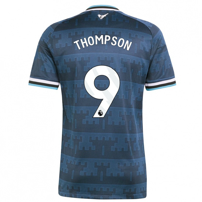 Danxen Mulher Camisola Kyran Thompson #9 Amarelo Preto Azul Alternativa 2026/27 Camisa Brasil