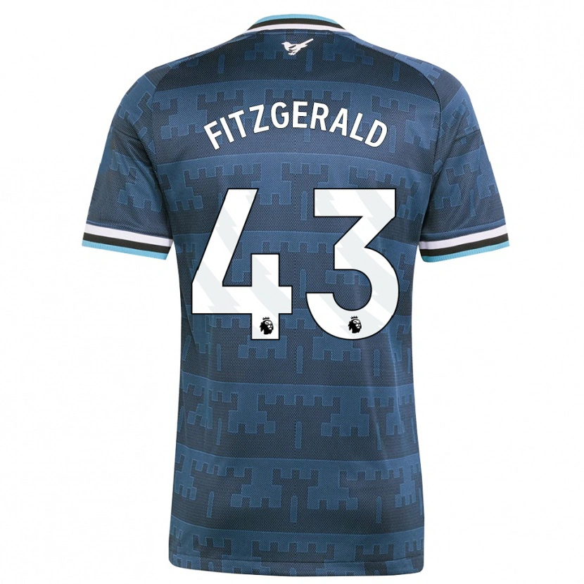 Danxen Mulher Camisola Kyle Fitzgerald #43 Amarelo Preto Azul Alternativa 2026/27 Camisa Brasil