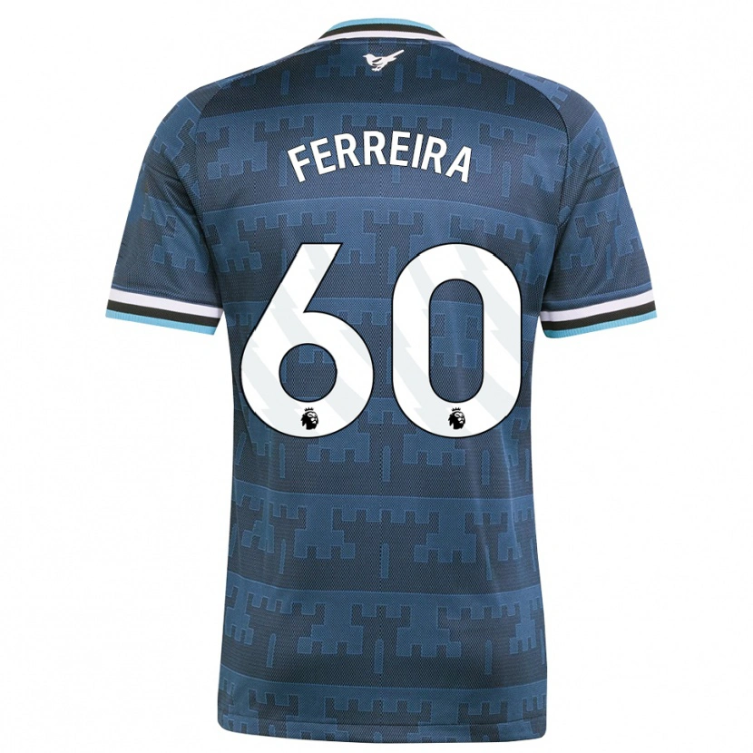 Danxen Mulher Camisola Matheos Ferreira #60 Amarelo Preto Azul Alternativa 2026/27 Camisa Brasil