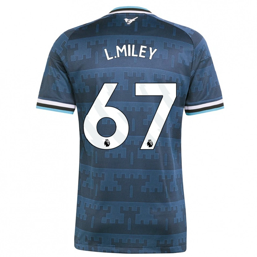 Danxen Mulher Camisola Lewis Miley #67 Amarelo Preto Azul Alternativa 2026/27 Camisa Brasil
