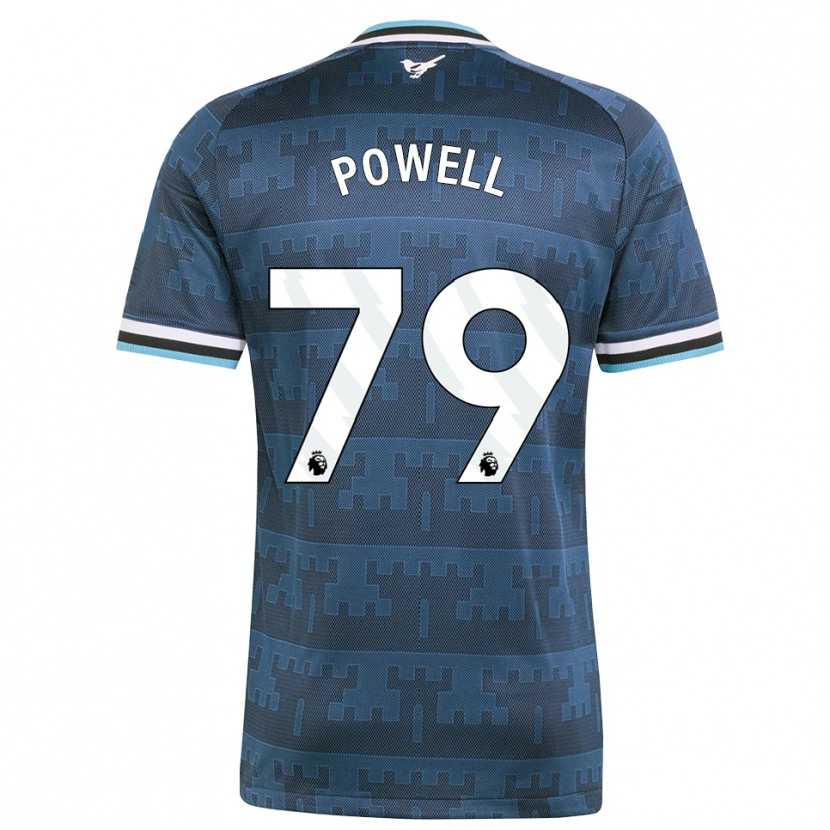 Danxen Mulher Camisola Rory Powell #79 Amarelo Preto Azul Alternativa 2026/27 Camisa Brasil