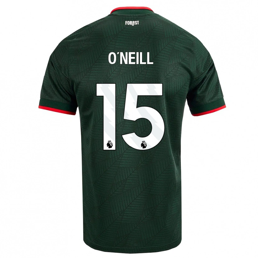 Danxen Mulher Camisola Laura-Jayne O'neill #15 Verde Escuro Vermelho Alternativa 2026/27 Camisa Brasil