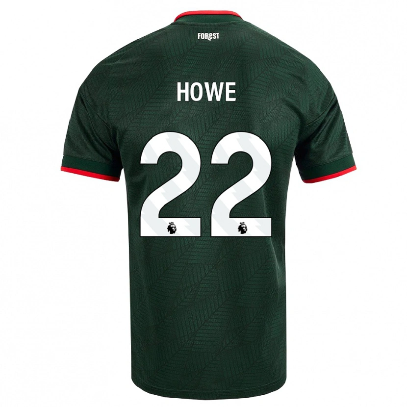 Danxen Mulher Camisola Casey Howe #22 Verde Escuro Vermelho Alternativa 2026/27 Camisa Brasil