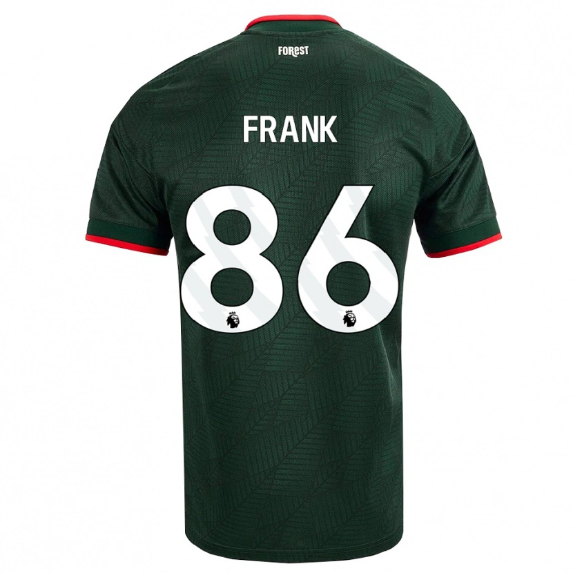 Danxen Mulher Camisola Frank Djamna #86 Verde Escuro Vermelho Alternativa 2026/27 Camisa Brasil