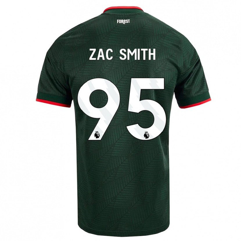 Danxen Mulher Camisola Zac Smith #95 Verde Escuro Vermelho Alternativa 2026/27 Camisa Brasil