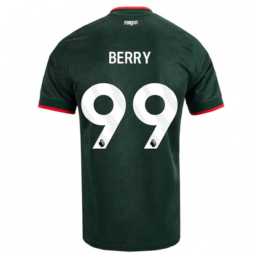 Danxen Mulher Camisola Adam Berry #99 Verde Escuro Vermelho Alternativa 2026/27 Camisa Brasil