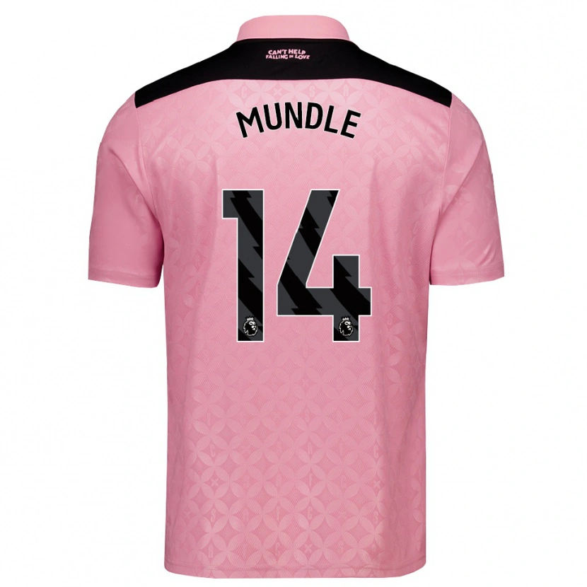 Danxen Mulher Camisola Romaine Mundle #14 Lightpink Preto Alternativa 2026/27 Camisa Brasil