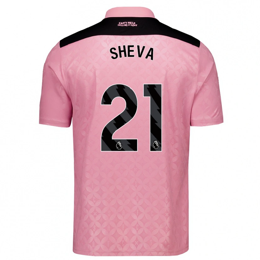 Danxen Mulher Camisola Marissa Sheva #21 Lightpink Preto Alternativa 2026/27 Camisa Brasil