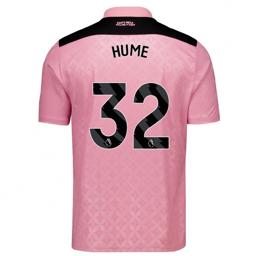 Danxen Mulher Camisola Trai Hume #32 Lightpink Preto Alternativa 2026/27 Camisa Brasil