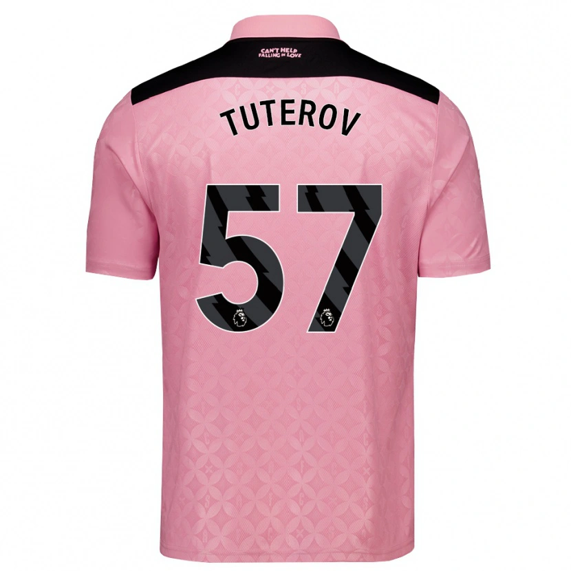 Danxen Mulher Camisola Timur Tuterov #57 Lightpink Preto Alternativa 2026/27 Camisa Brasil