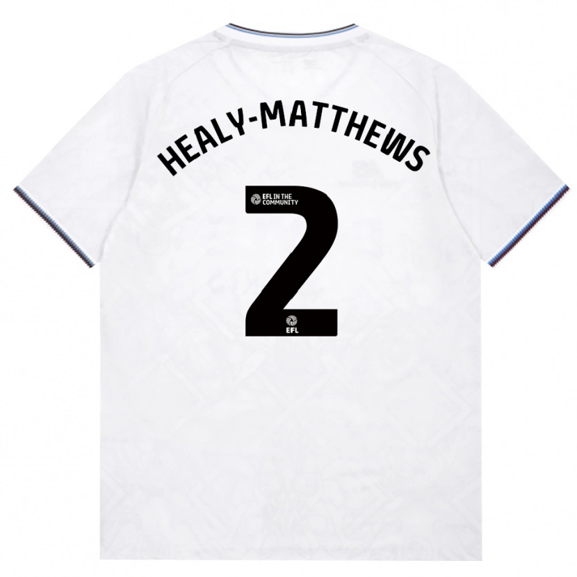 Danxen Mulher Camisola Kyle Healy-Matthews #2 Borgonha Branco Alternativa 2026/27 Camisa Brasil