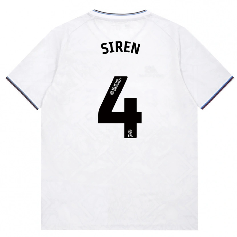 Danxen Mulher Camisola Oona Siren #4 Borgonha Branco Alternativa 2026/27 Camisa Brasil