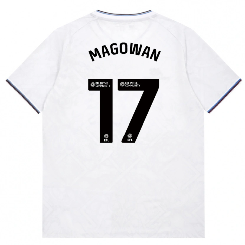 Danxen Mulher Camisola Zak Magowan #17 Borgonha Branco Alternativa 2026/27 Camisa Brasil