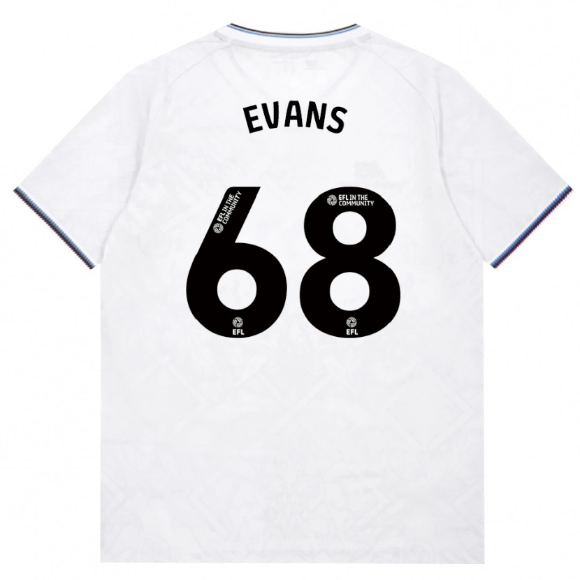 Danxen Mulher Camisola Isaac Evans #68 Borgonha Branco Alternativa 2026/27 Camisa Brasil