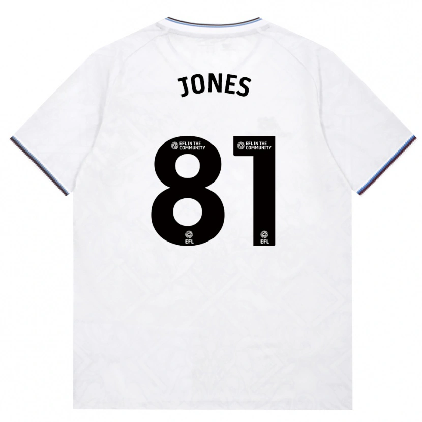 Danxen Mulher Camisola Liam Jones #81 Borgonha Branco Alternativa 2026/27 Camisa Brasil