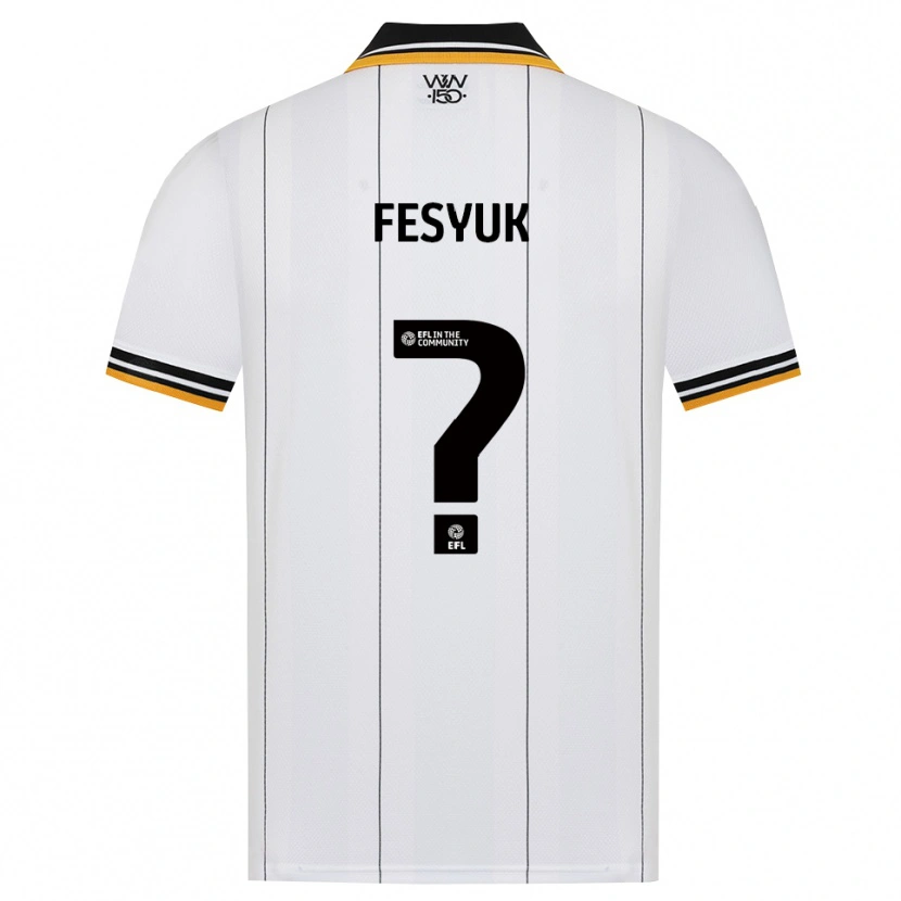 Danxen Mulher Camisola Justin-Alexander Fesyuk #0 Laranja Branco Preto Alternativa 2026/27 Camisa Brasil
