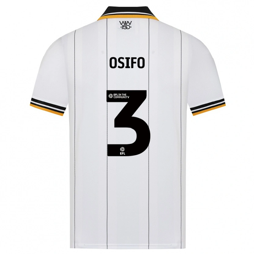 Danxen Mulher Camisola David Osifo #3 Laranja Branco Preto Alternativa 2026/27 Camisa Brasil
