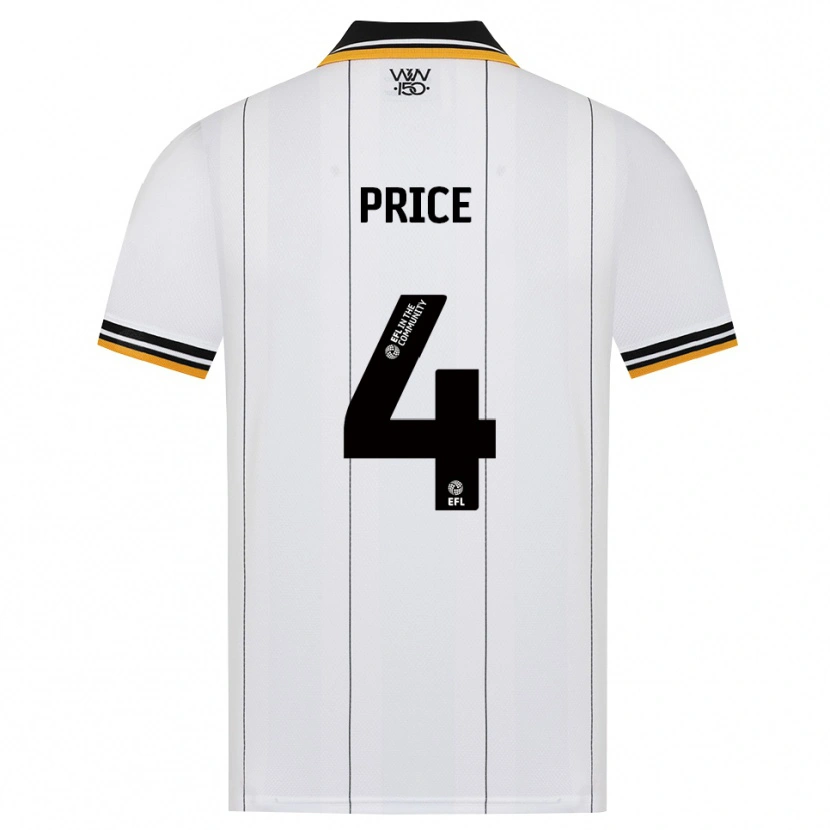 Danxen Mulher Camisola Anna Price #4 Laranja Branco Preto Alternativa 2026/27 Camisa Brasil