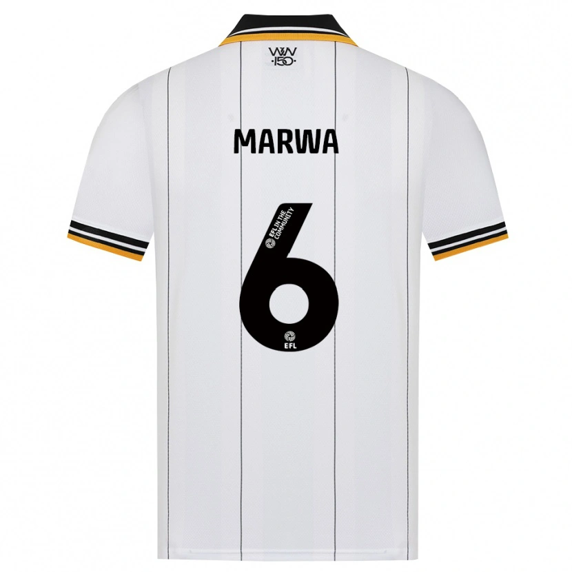 Danxen Mulher Camisola Bjørn Marwa #6 Laranja Branco Preto Alternativa 2026/27 Camisa Brasil